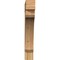 Ekena Millwork Legacy Block Rough Sawn Bracket, Western Red Cedar, 6"W x 34"D x 40"H BKT06X34X40LEC05RWR - alternate 2